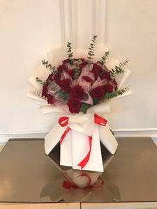 Her bouquet