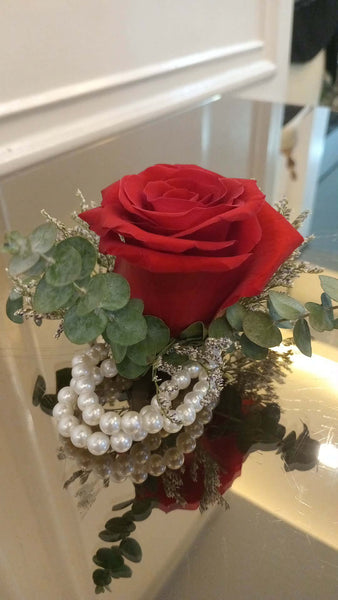 Pearl corsage