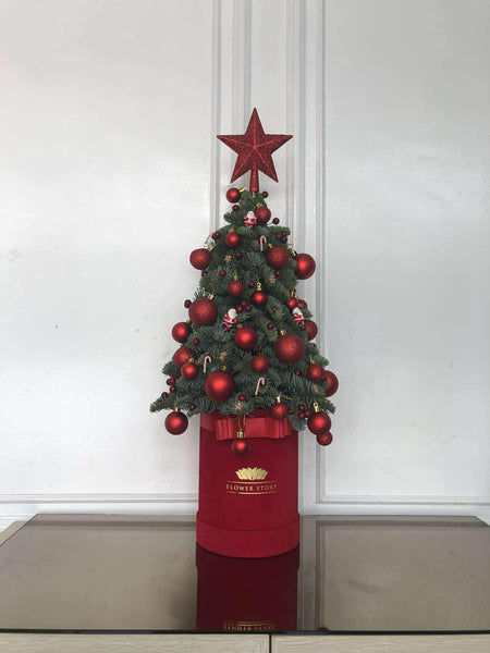 40cm Red Tree